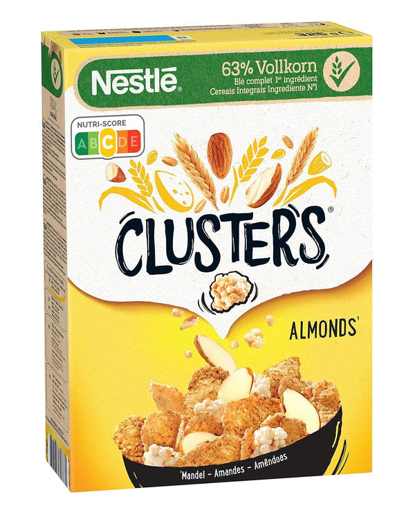 Clusters Migdale, cereale pentru un mic dejun delicios cu fulgi crocanți de migdale, 325 grame Naty Shop Default Title