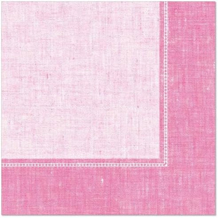 PAPSTAR 50 șervețele ROYAL Collection 1/4-fold 40 Cm X 40 Cm Pink Linum