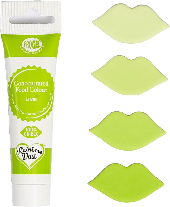 Colorant alimentar Pro-Gel - Verde Lime
