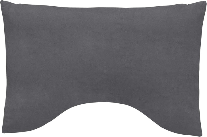 Traumnacht Exklusiv pernă de dormit specială cu spumă visco-elastică, 40 X 60 cm, gri, certificată Oeko-Tex, produsă în conformitate cu standardul de calitate german Perne standard Naty Shop Gri 1 bucată (1 pachet)