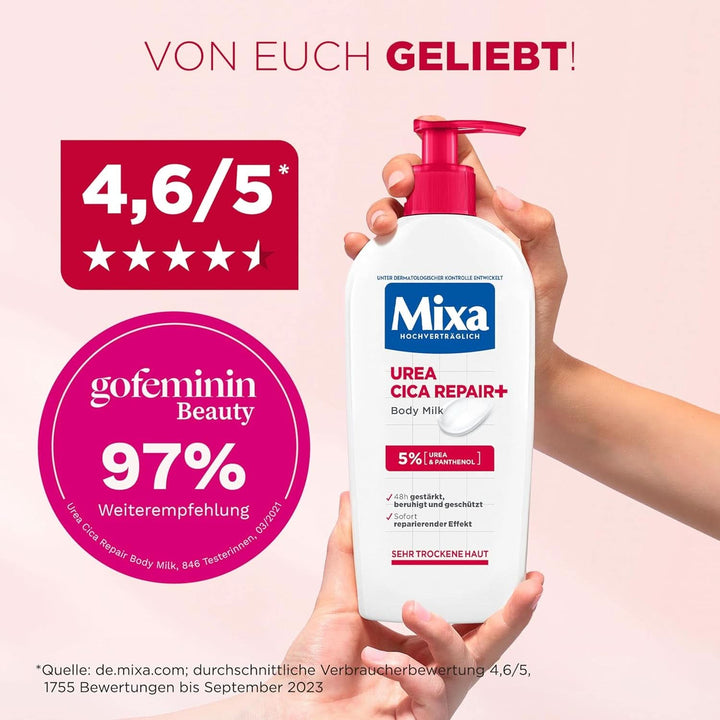 Mixa Urea Cica Body Lotion, Loțiune de corp calmantă și protectoare, 250 ml Cosmetice si Infrumusetare Naty Shop