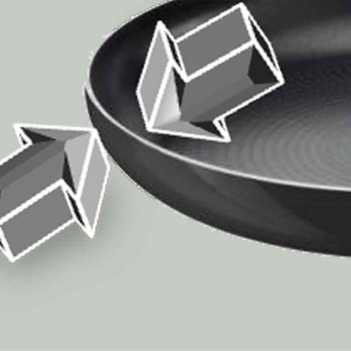 Tefal D52606 Resist, acoperire antiaderentă din titan Oale si Tigai Naty Shop