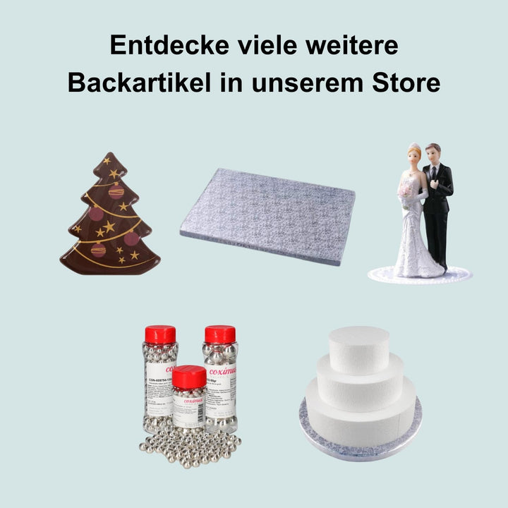 Cake Company Royal Icing 1 pachet (1 x 1000 g) I Amestec uscat pentru decorarea torturilor de cea mai bună calitate I Pentru glazură și linii fine I Fără gluten I Perfect pentru prăjituri și cupcakes Pasta de zahar Naty Shop