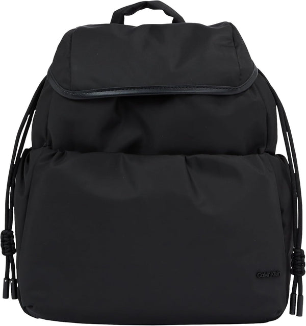 Calvin Klein CK NYLON BACKPACK Rucsacuri pentru femei, Black (Ck Black), OS Genti Femei Naty Shop Titlu implicit