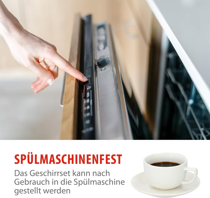 Feluri de mâncare Alpina 8 persoane - 40 -PART PATRU VÂRZIUNE GRASTERASE Seturi vesela masa Naty Shop