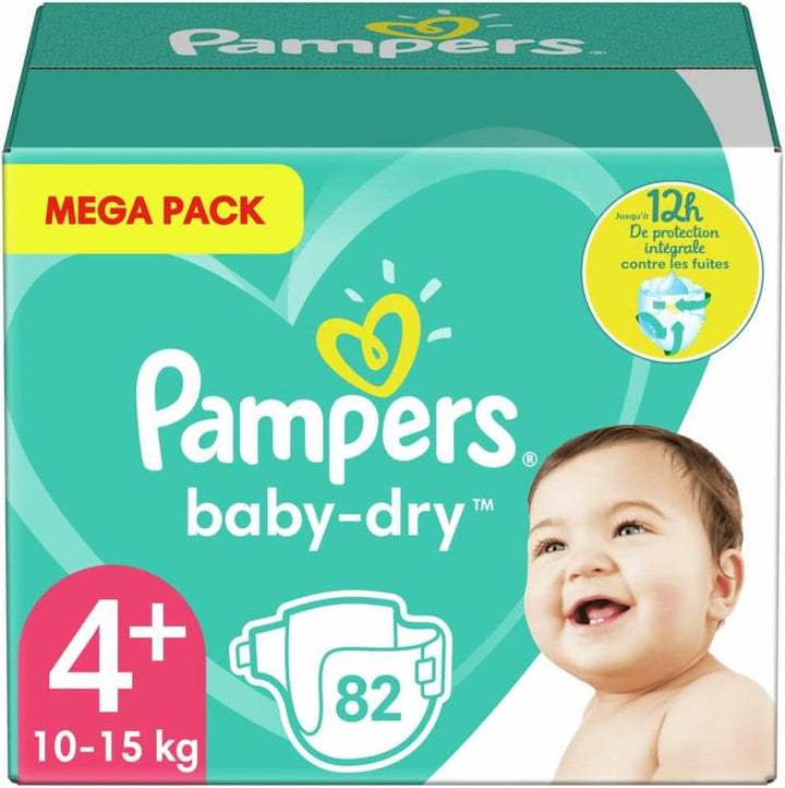 Scutece Pampers, versiunea clasica, diverse marimi Mama si Copilul Naty Shop 4+ (82 buc)