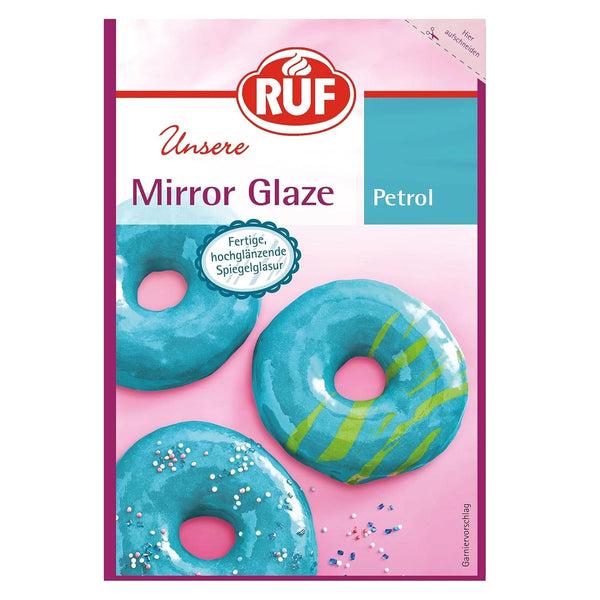 RUF Glazura Oglinda, Gata de utilizare, 100 grame Glazuri si Decor Naty Shop Glaur Petrol 100G