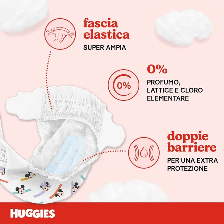 Huggies Ultra Comfort, scutece mărimea 5 (11-25 kg), design Disney, 126 bucăți Mama si Copilul Naty Shop