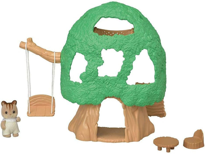 Sylvanian Families 5318 Baby Adventure Tree House - Casa de păpuși Playset Casute de papusi Naty Shop