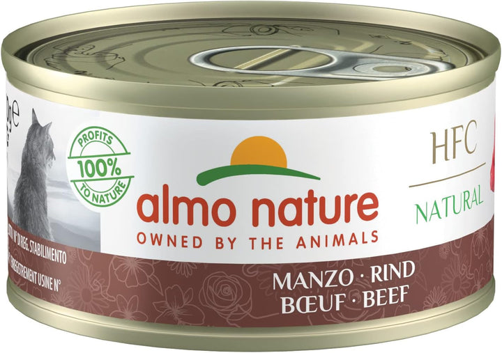 Almo Nature HFC Natural Wet Chicken Thigh Hrană umedă pentru pisici 24Pack (24 X 70G)