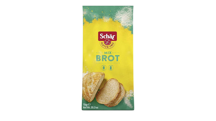 Mix B - Brot Mix Backmischung Glutenfrei 1Kg Amestec pentru copt si gatit Naty Shop 1 Kg (8Er Pack)