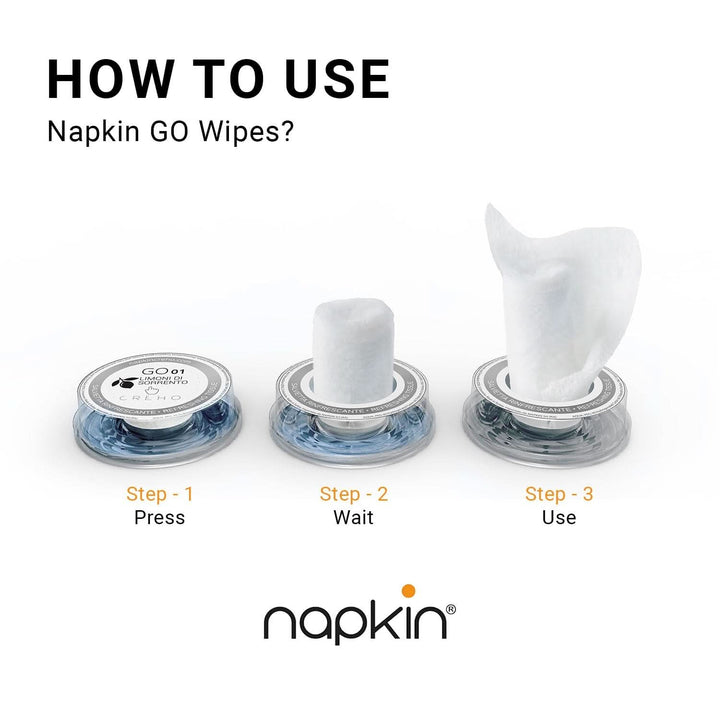 Lavetă de curățare Citronella cu lichid 50 buc Servetele Umede Bebelusi Naty Shop