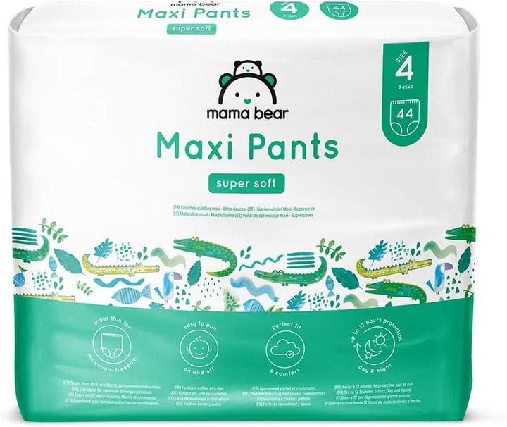 Mama Bear Panty scutece XXL mărimea 6 (18-30 kg), 72 de bucăți (2 pachete de 36) Mama si Copilul Naty Shop 4 (88 buc)