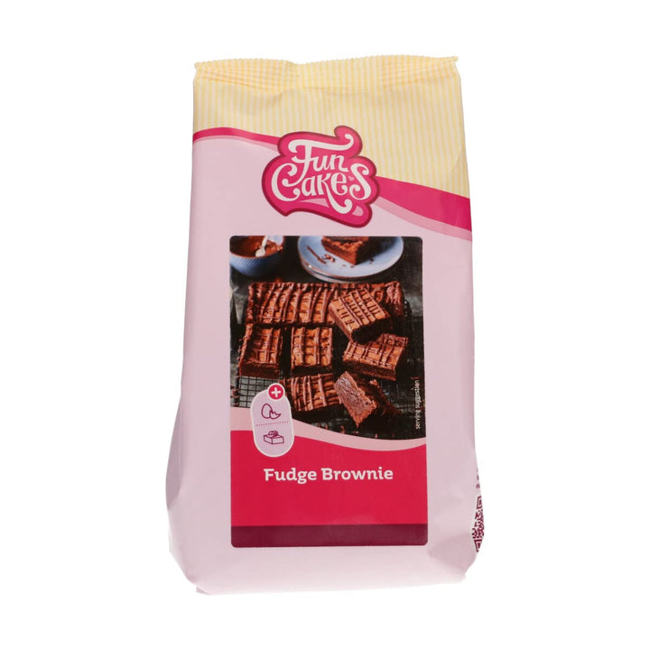 Mix Für Fudge Brownie: Einfach Zu Verwendender, Extrem Fudgy Brownie Mit Reichem Schokoladengeschmack, Halal. 500 G. Amestec pentru copt si gatit Naty Shop Default Title