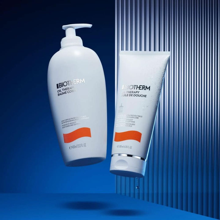 Biotherm Oil Therapy, loțiune de corp special pentru pielea aspră și uscată, 400 ml Duș și baie Naty Shop