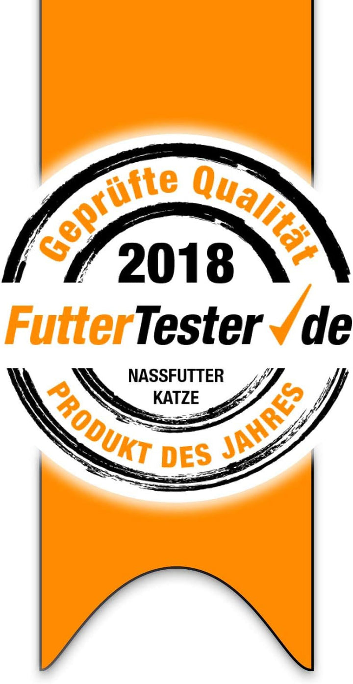 Mjamjam - Hrană umedă premium pentru pisici - Mixpack I - pui, vită, inimi, pachet de 6 (6 X 200 G), fără cereale cu extra carne