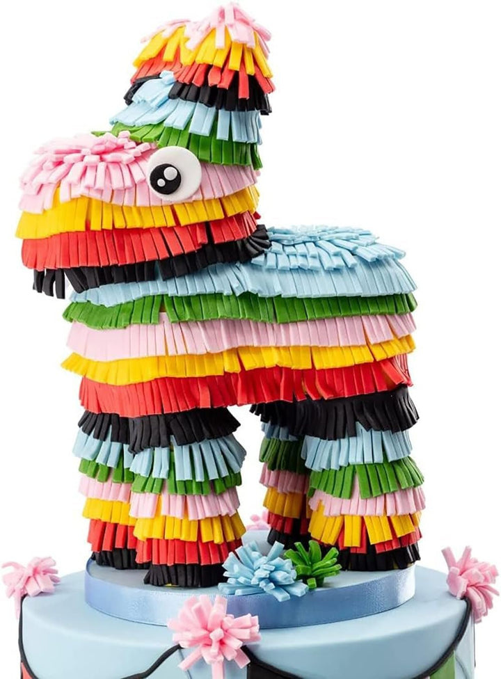 Extra Fondant Pink 1kg - Fondant extra elastic cu aromă de vanilie, perfect pentru acoperirea prăjiturilor - Pink - 1 kg Pasta de zahar Naty Shop