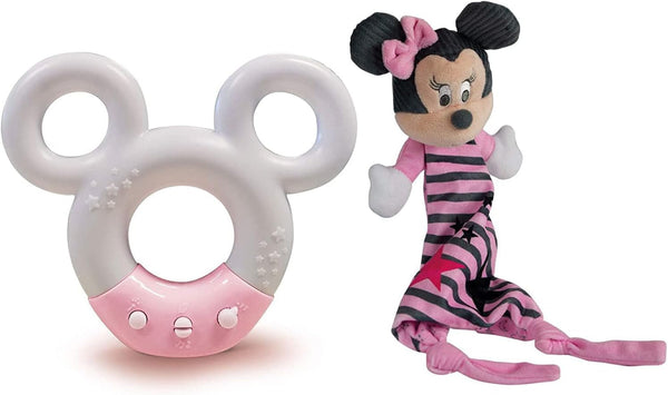 Clementoni 17396 Disney Baby Minnie Sound & Colour Lamp Night Light White Music 0 luni + Jucarii Bebe Naty Shop Lampă Baby Minnie