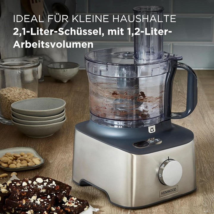 Robot de bucătărie compact Kenwood Multipro Compact+ FDM315SS, lamă din oțel inoxidabil Mama si Copilul Naty Shop