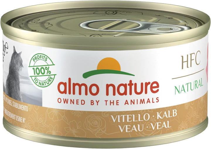 Almo Nature HFC Natural Cat Food Wet - Ton cu scoici 24Pack (24 X 70G)