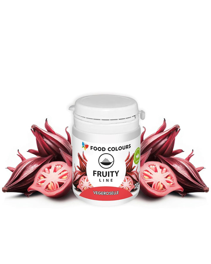 Coloranți alimentari pudră colorant natural Fruity Line BLUEBERRY 20G pudră colorantă naturală pentru creme glazură burete aluat sub formă de pudră colorant alimentar pentru băuturi jeleuri