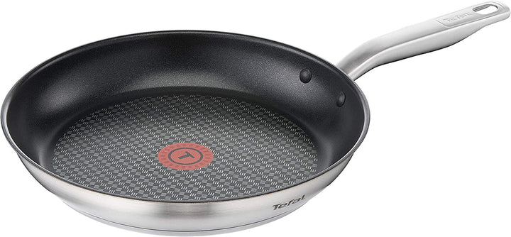 TEFAL VIRTUOSO tigaie 28 cm, Tigaie din oțel inoxidabil, inducție Oale si Tigai Naty Shop 28 Cm Cu strat antiaderent