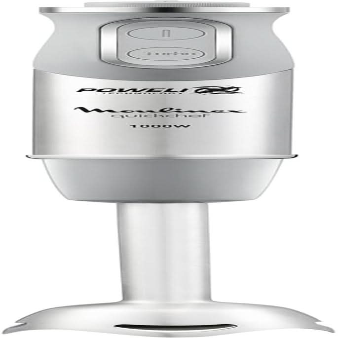 Quick Chef Quickchef – Stabmixer Mit 3 Zubehör, Edelstahl, 10 Geschwindigkeiten, 1000 W Mama si Copilul Naty Shop