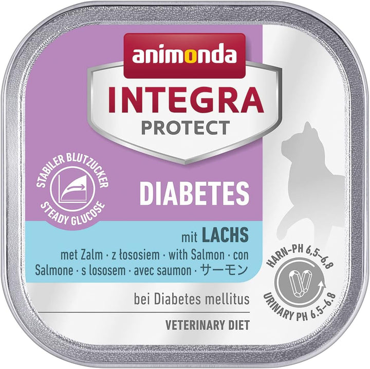 Animonda INTEGRA PROTECT Hrană umedă pentru pisici Sensitive Pure Pork (16 X 100G), recomandată de veterinari pentru alergii alimentare, hrană dietetică dezvoltată de veterinari pentru pisici adulte