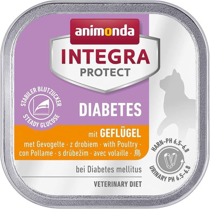 Animonda INTEGRA PROTECT Hrană umedă pentru pisici Sensitive Pure Pork (16 X 100G), recomandată de veterinari pentru alergii alimentare, hrană dietetică dezvoltată de veterinari pentru pisici adulte