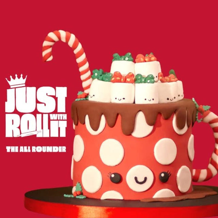 Ghips Fondant pentru tort Regalice Pastă de zahăr gata de rulat 250g PINK Pasta de zahar Naty Shop