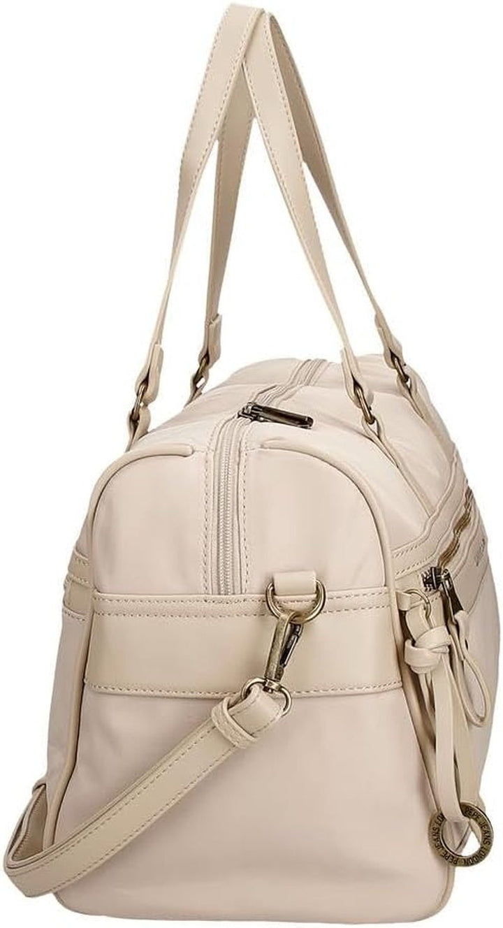 Pepe jeans Morgan, rucsacuri casual, genți de călătorie, piele artificială bej și negru pentru femei, de Joumma Bags Bagaje și echipament de călătorie Naty Shop