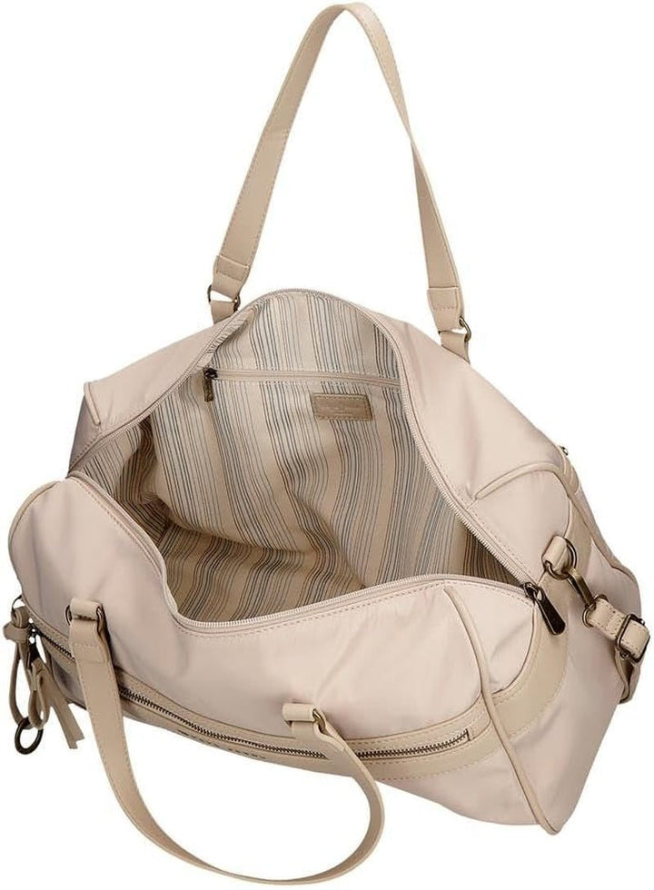 Pepe jeans Morgan, rucsacuri casual, genți de călătorie, piele artificială bej și negru pentru femei, de Joumma Bags Bagaje și echipament de călătorie Naty Shop