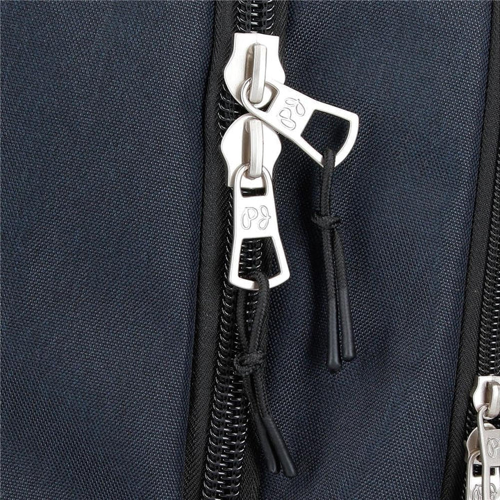 Rucsac școlar Pepe Jeans Cromwell, compartiment dublu, negru, 33 x 46 x 15 cm, poliester, 22.77 l, negru, Talla única, rucsac școlar cu compartiment dublu Rucsacuri si ghiozdane premium Naty Shop