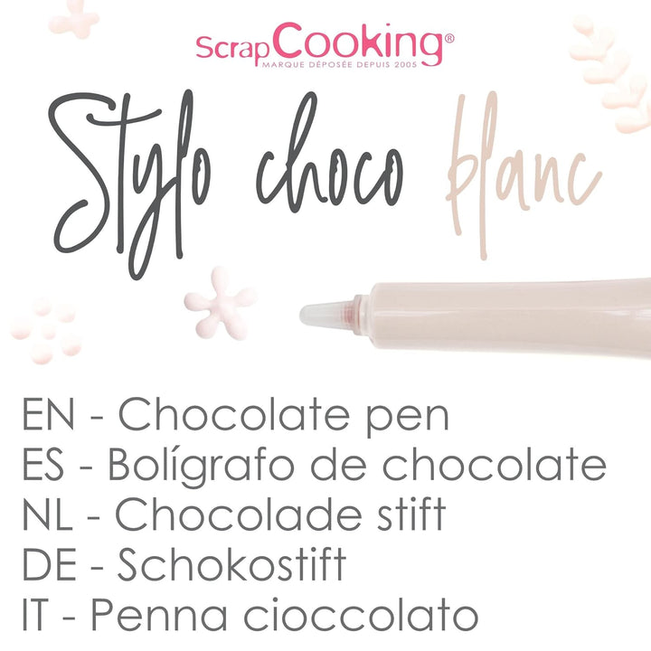 ScrapCooking - colorant alimentar, diverse culori, la tub pentru scriere, 25 grame Pasta de zahar Naty Shop