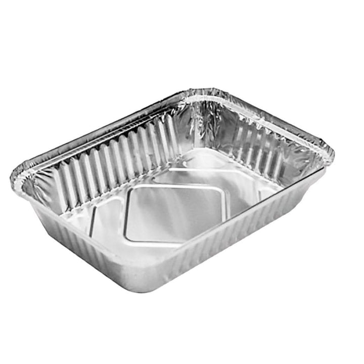 Set 10 caserole Aluminiu, 750 ml, capace incluse Catering Nati Shop