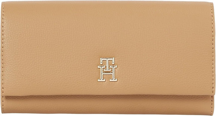 Tommy Hilfiger Aw0aw17267 Femeie Portofel Femei Naty Shop Kaki (pânză Safari) Os